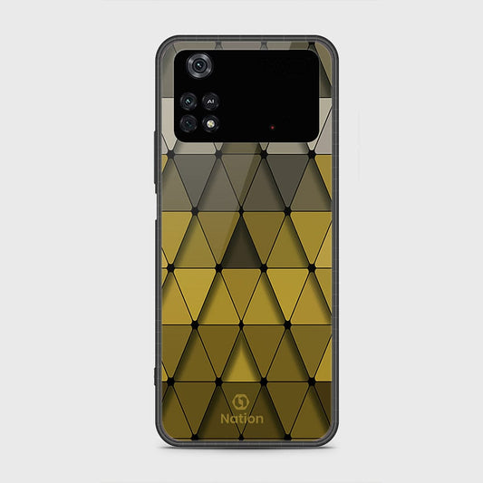 Xiaomi Poco M4 Pro Cover- Onation Pyramid Series - HQ Ultra Shine Premium Infinity Glass Soft Silicon Borders Case