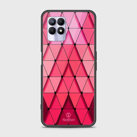 Realme Narzo 50 4G Cover - Onation Pyramid Series - HQ Ultra Shine Premium Infinity Glass Soft Silicon Borders Case