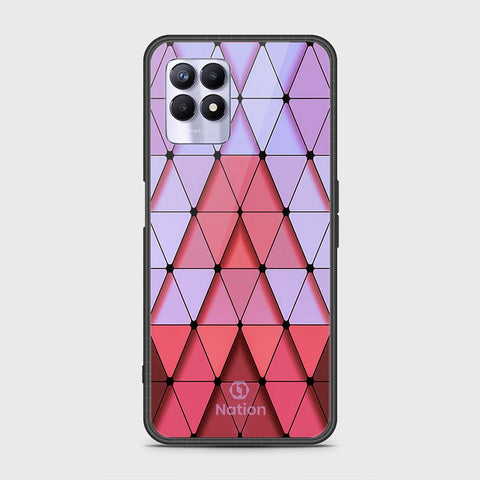 Realme Narzo 50 4G Cover - Onation Pyramid Series - HQ Ultra Shine Premium Infinity Glass Soft Silicon Borders Case