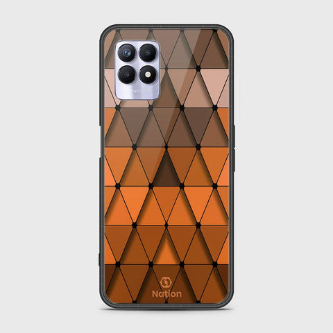 Realme Narzo 50 4G Cover - Onation Pyramid Series - HQ Ultra Shine Premium Infinity Glass Soft Silicon Borders Case