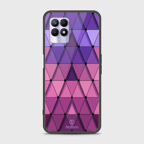 Realme Narzo 50 4G Cover - Onation Pyramid Series - HQ Ultra Shine Premium Infinity Glass Soft Silicon Borders Case