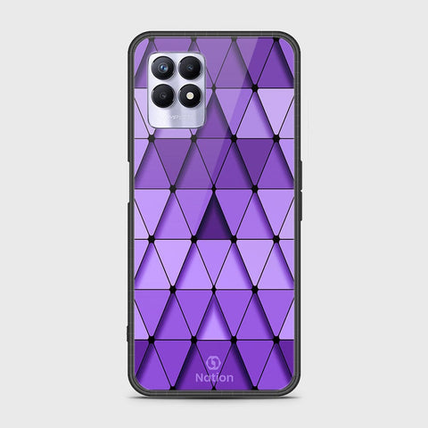 Realme Narzo 50 4G Cover - Onation Pyramid Series - HQ Ultra Shine Premium Infinity Glass Soft Silicon Borders Case