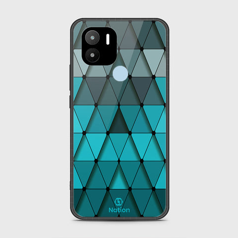 Xiaomi Redmi A1 Plus Cover- Onation Pyramid Series - HQ Ultra Shine Premium Infinity Glass Soft Silicon Borders Case