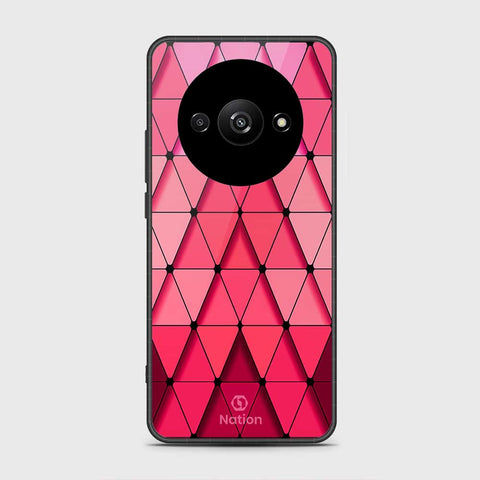 Xiaomi Redmi A3 Cover- Onation Pyramid Series - HQ Ultra Shine Premium Infinity Glass Soft Silicon Borders Case