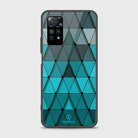 Xiaomi Redmi Note 11 Pro Cover- Onation Pyramid Series - HQ Ultra Shine Premium Infinity Glass Soft Silicon Borders Case