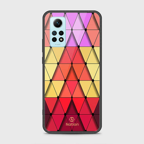 Xiaomi Redmi Note 12 Pro 4G Cover- Onation Pyramid Series - HQ Ultra Shine Premium Infinity Glass Soft Silicon Borders Case