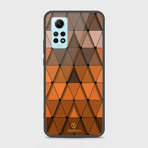 Xiaomi Redmi Note 12 Pro 4G Cover- Onation Pyramid Series - HQ Ultra Shine Premium Infinity Glass Soft Silicon Borders Case