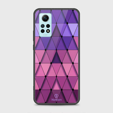 Xiaomi Redmi Note 12 Pro 4G Cover- Onation Pyramid Series - HQ Ultra Shine Premium Infinity Glass Soft Silicon Borders Case