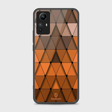 Xiaomi Redmi Note 12S Cover- Onation Pyramid Series - HQ Ultra Shine Premium Infinity Glass Soft Silicon Borders Case