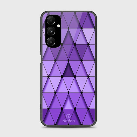 Samsung Galaxy A05s Cover- Onation Pyramid Series - HQ Ultra Shine Premium Infinity Glass Soft Silicon Borders Case