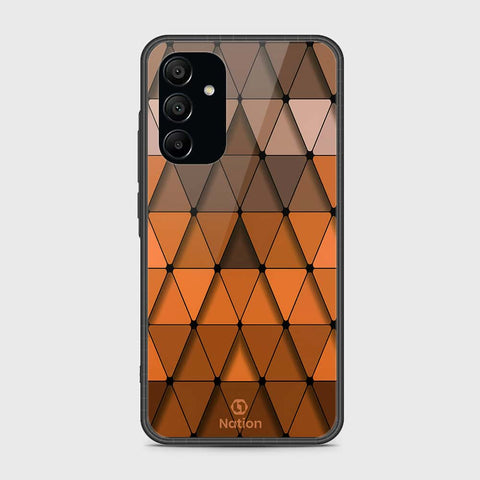 Samsung Galaxy A15 5G Cover- Onation Pyramid Series - HQ Ultra Shine Premium Infinity Glass Soft Silicon Borders Case