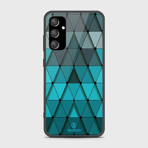 Samsung Galaxy A54 5G Cover- Onation Pyramid Series - HQ Ultra Shine Premium Infinity Glass Soft Silicon Borders Case