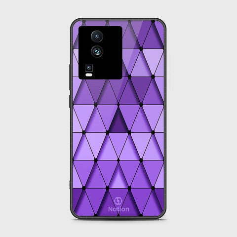 Vivo iQOO Neo 7 Cover- Onation Pyramid Series - HQ Ultra Shine Premium Infinity Glass Soft Silicon Borders Case