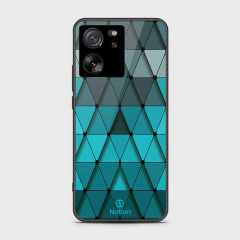 Xiaomi 13T Pro Cover- Onation Pyramid Series - HQ Ultra Shine Premium Infinity Glass Soft Silicon Borders Case