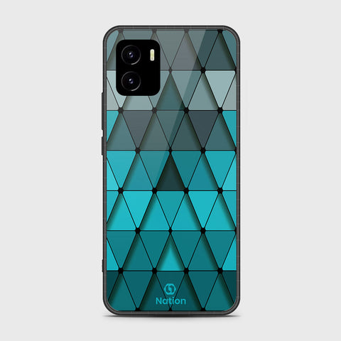 Vivo Y10 Cover- Onation Pyramid Series - HQ Ultra Shine Premium Infinity Glass Soft Silicon Borders Case