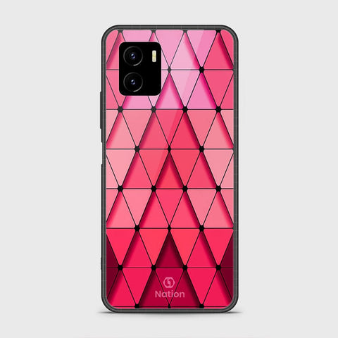 Vivo Y15c Cover - Onation Pyramid Series - HQ Ultra Shine Premium Infinity Glass Soft Silicon Borders Case