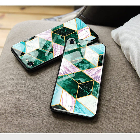 Infinix Note 8i Cover- O'Nation Shades of Marble Series - HQ Ultra Shine Premium Infinity Glass Soft Silicon Borders Case