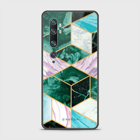 Xiaomi Mi CC9 Pro Cover - O'Nation Shades of Marble Series - HQ Ultra Shine Premium Infinity Glass Soft Silicon Borders Case