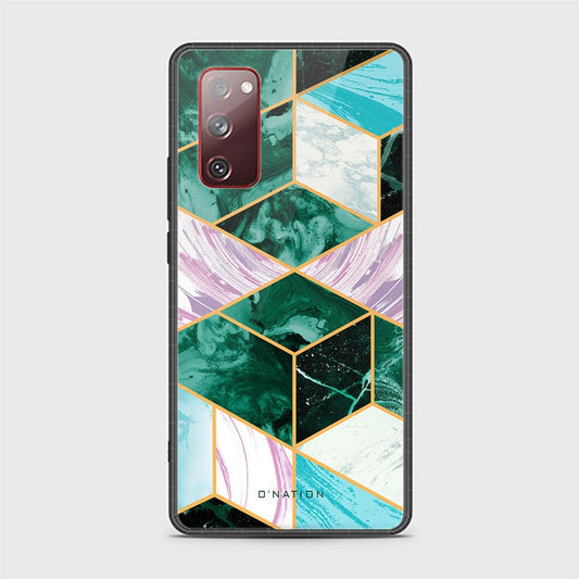 Samsung Galaxy S20 FE Cover - O'Nation Shades of Marble Series - HQ Ultra Shine Premium Infinity Glass Soft Silicon Borders Case