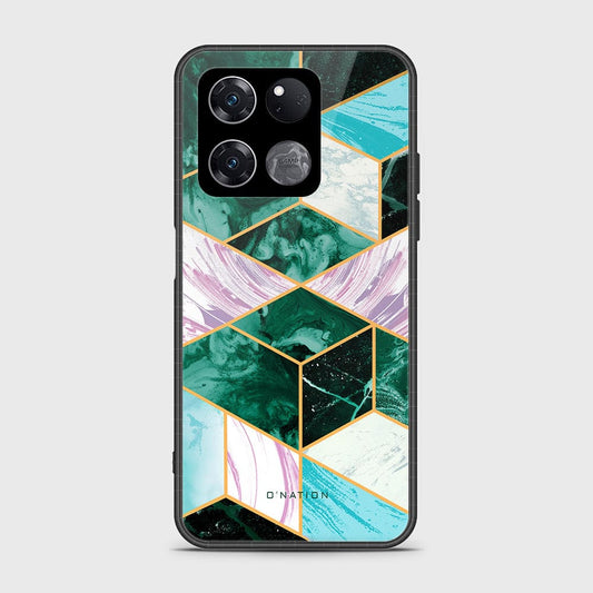 OnePlus Ace Racing Cover - O'Nation Shades of Marble Series - HQ Ultra Shine Premium Infinity Glass Soft Silicon Borders Case