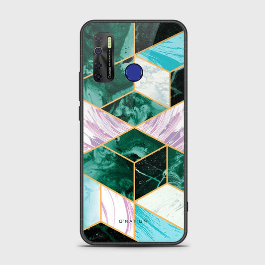 Tecno Spark 5 Pro Cover - O'Nation Shades of Marble Series - HQ Ultra Shine Premium Infinity Glass Soft Silicon Borders Case