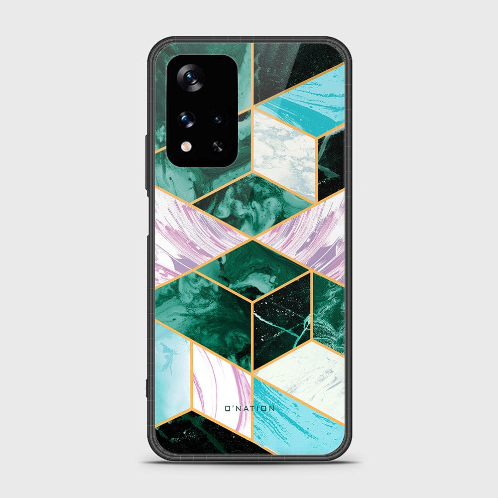 Xiaomi Poco M4 Pro 5G Cover - O'Nation Shades of Marble Series - HQ Ultra Shine Premium Infinity Glass Soft Silicon Borders Case