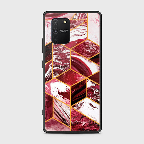 Samsung Galaxy M80s Cover - O'Nation Shades of Marble Series - HQ Ultra Shine Premium Infinity Glass Soft Silicon Borders Case