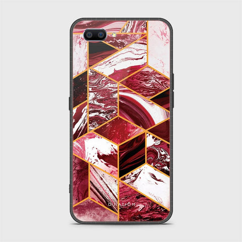 Realme C1 Cover - O'Nation Shades of Marble Series - HQ Ultra Shine Premium Infinity Glass Soft Silicon Borders Case