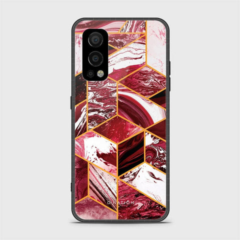 OnePlus Nord 2 Cover - O'Nation Shades of Marble Series - HQ Ultra Shine Premium Infinity Glass Soft Silicon Borders Case