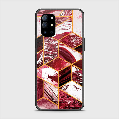 OnePlus 9R Cover - O'Nation Shades of Marble Series - HQ Ultra Shine Premium Infinity Glass Soft Silicon Borders Case