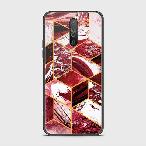 Xiaomi Poco X2 Cover - O'Nation Shades of Marble Series - HQ Ultra Shine Premium Infinity Glass Soft Silicon Borders Case