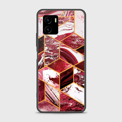 Vivo Y01 Cover - O'Nation Shades of Marble Series - HQ Ultra Shine Premium Infinity Glass Soft Silicon Borders Case