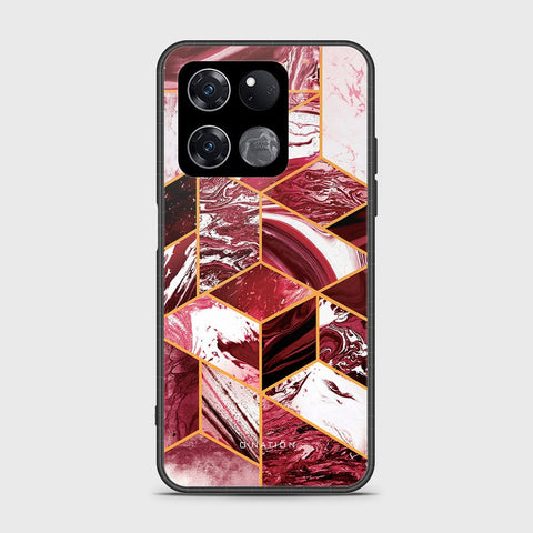 OnePlus Ace Racing Cover - O'Nation Shades of Marble Series - HQ Ultra Shine Premium Infinity Glass Soft Silicon Borders Case