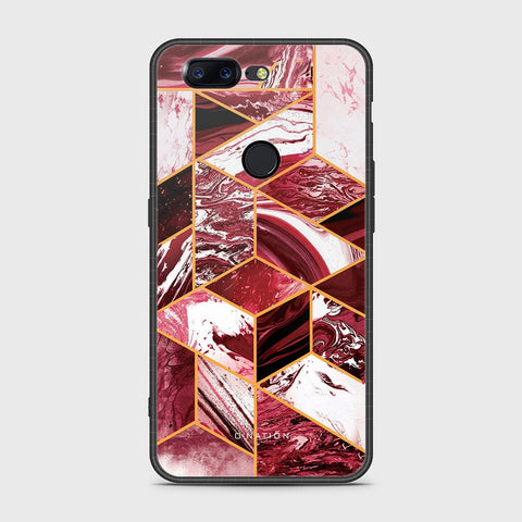 OnePlus 5T Cover - O'Nation Shades of Marble Series - HQ Ultra Shine Premium Infinity Glass Soft Silicon Borders Case