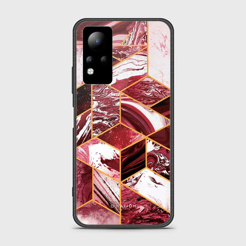 Infinix Note 11 Cover - O'Nation Shades of Marble Series - HQ Ultra Shine Premium Infinity Glass Soft Silicon Borders Case