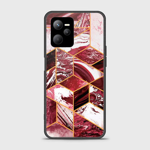 Realme Narzo 50A Prime Cover - O'Nation Shades of Marble Series - HQ Ultra Shine Premium Infinity Glass Soft Silicon Borders Case