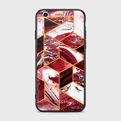 iPhone 6s Plus / 6 Plus Cover - O'Nation Shades of Marble Series - HQ Ultra Shine Premium Infinity Glass Soft Silicon Borders Case