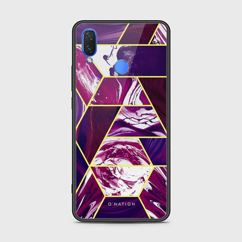 Huawei Honor 8C Cover - O'Nation Shades of Marble Series - HQ Ultra Shine Premium Infinity Glass Soft Silicon Borders Case