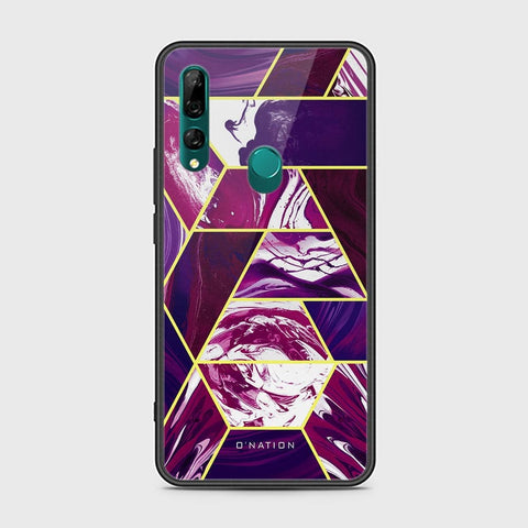 Huawei Y9 Prime 2019 Cover - O'Nation Shades of Marble Series - HQ Ultra Shine Premium Infinity Glass Soft Silicon Borders Case