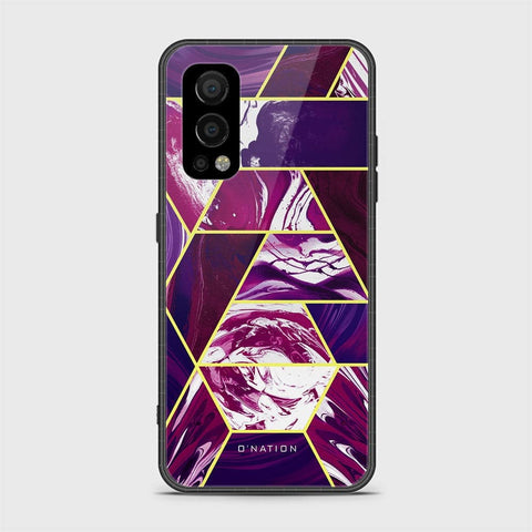 OnePlus Nord 2 Cover - O'Nation Shades of Marble Series - HQ Ultra Shine Premium Infinity Glass Soft Silicon Borders Case