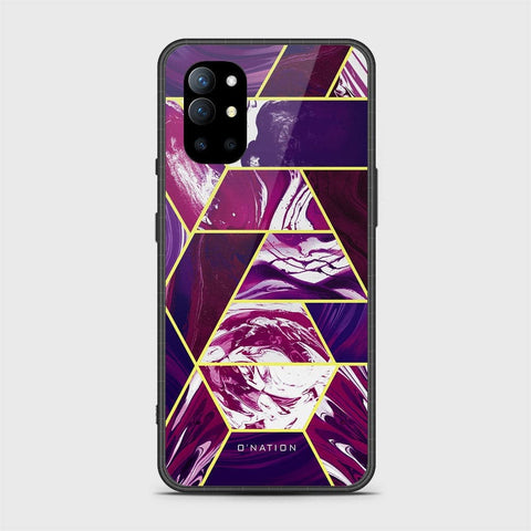 OnePlus 9R Cover - O'Nation Shades of Marble Series - HQ Ultra Shine Premium Infinity Glass Soft Silicon Borders Case