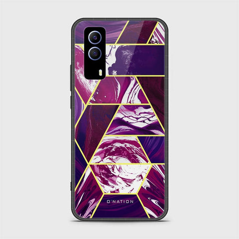 Vivo Y53s Cover - O'Nation Shades of Marble Series - HQ Ultra Shine Premium Infinity Glass Soft Silicon Borders Case