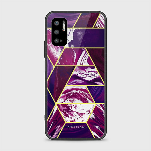 Xiaomi Redmi Note 10 5G Cover - O'Nation Shades of Marble Series - HQ Ultra Shine Premium Infinity Glass Soft Silicon Borders Case