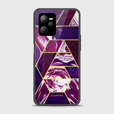 Realme Narzo 50A Prime Cover - O'Nation Shades of Marble Series - HQ Ultra Shine Premium Infinity Glass Soft Silicon Borders Case