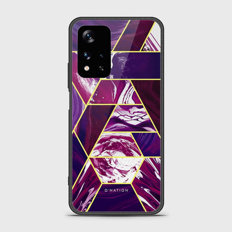 Xiaomi Poco M4 Pro 5G Cover - O'Nation Shades of Marble Series - HQ Ultra Shine Premium Infinity Glass Soft Silicon Borders Case