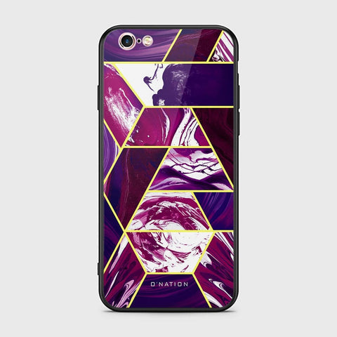 iPhone 6s Plus / 6 Plus Cover - O'Nation Shades of Marble Series - HQ Ultra Shine Premium Infinity Glass Soft Silicon Borders Case