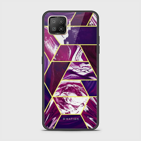 Oppo F17 Pro Cover - O'Nation Shades of Marble Series - HQ Ultra Shine Premium Infinity Glass Soft Silicon Borders Case