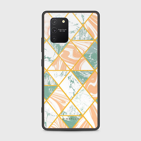 Samsung Galaxy M80s Cover - O'Nation Shades of Marble Series - HQ Ultra Shine Premium Infinity Glass Soft Silicon Borders Case