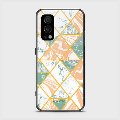 OnePlus Nord 2 Cover - O'Nation Shades of Marble Series - HQ Ultra Shine Premium Infinity Glass Soft Silicon Borders Case