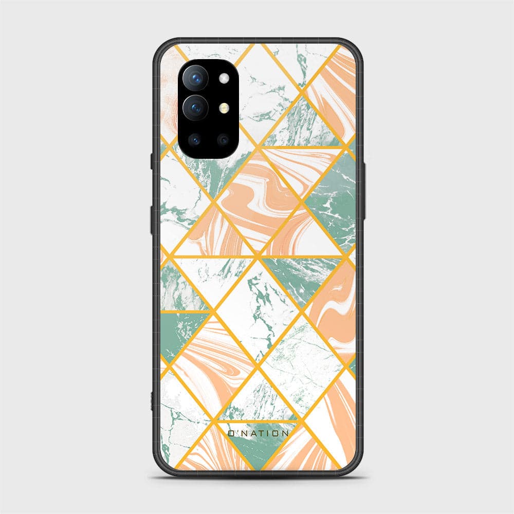 OnePlus 9R Cover - O'Nation Shades of Marble Series - HQ Ultra Shine Premium Infinity Glass Soft Silicon Borders Case